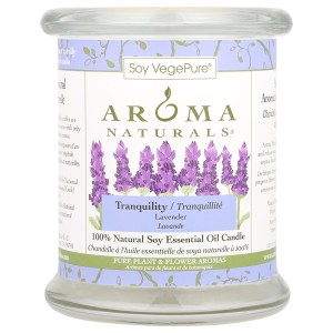 Soy VegePure®, 100% Natural Soy Essential Oil Candle, Tranquility, Lavender, 8.8 oz (260 g) Soy VegePure®, 100% Natural Soy Essential Oil Candle, Tranquility, Lavender, 8.8 oz (260 g)