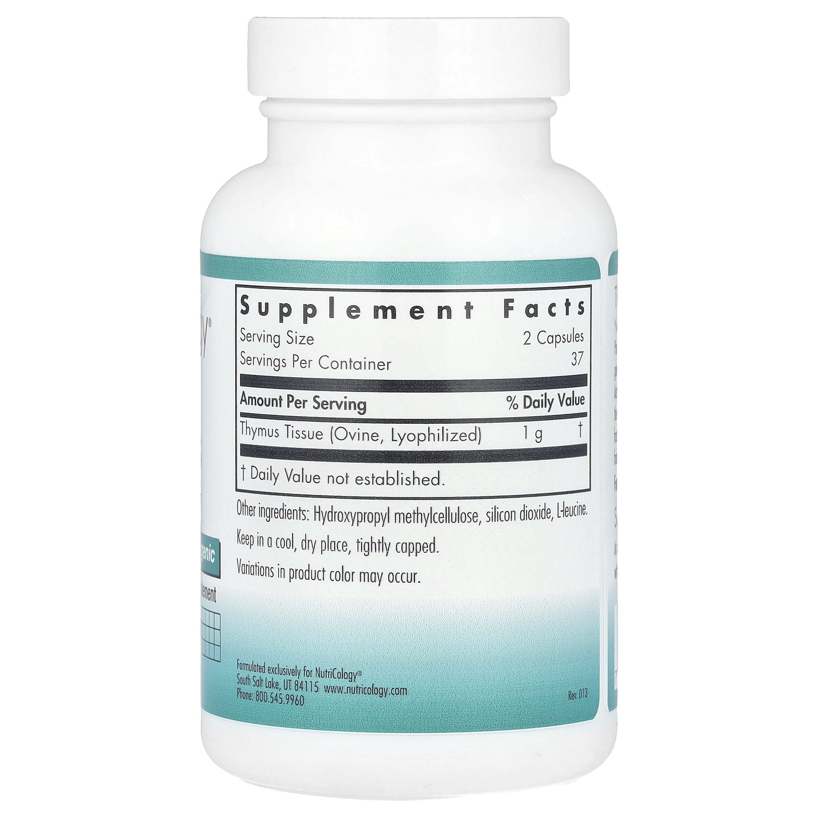 Thymus, 0.5 g , 75 Vegicaps