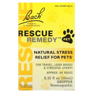 Rescue Remedy® Pet, Natural Stress Relief For Pets, 0.35 fl oz (10 ml) Rescue Remedy® Pet, Natural Stress Relief For Pets, 0.35 fl oz (10 ml)