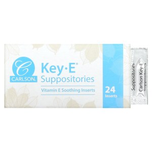 Key-E® Suppositories, 24 Inserts Key-E® Suppositories, 24 Inserts