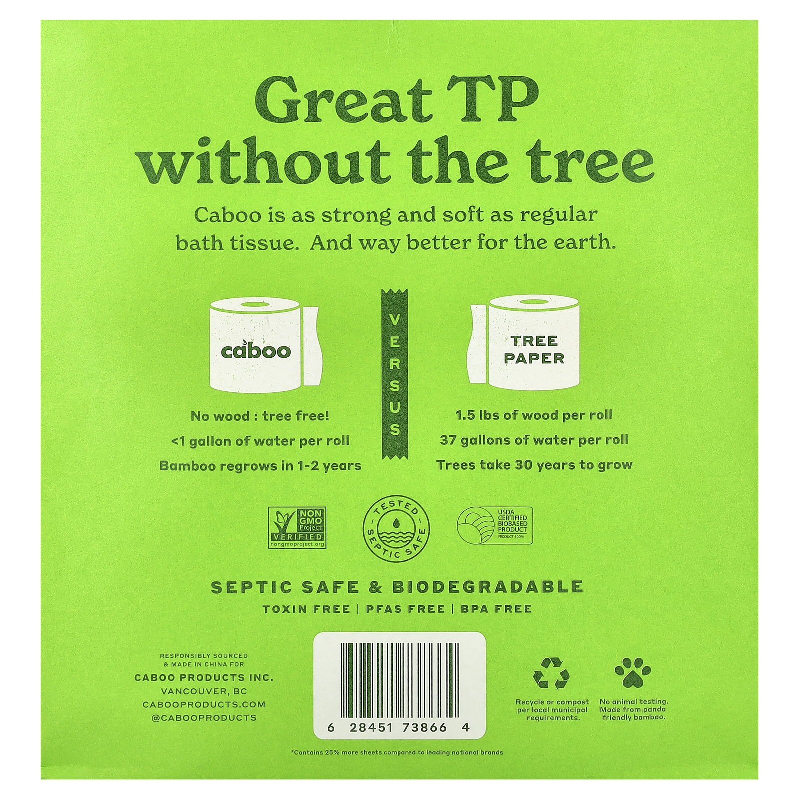 Tree Free TP, 4 Double Rolls