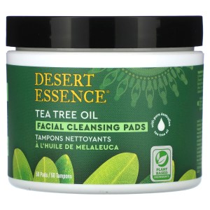 Facial Cleansing Pads, Tea Tree Oil, 50 Pads Facial Cleansing Pads, Tea Tree Oil, 50 Pads