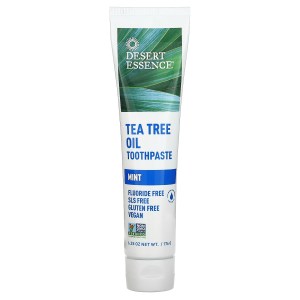 Tea Tree Oil Toothpaste, Mint, 6.25 oz (176 g) Tea Tree Oil Toothpaste, Mint, 6.25 oz (176 g)