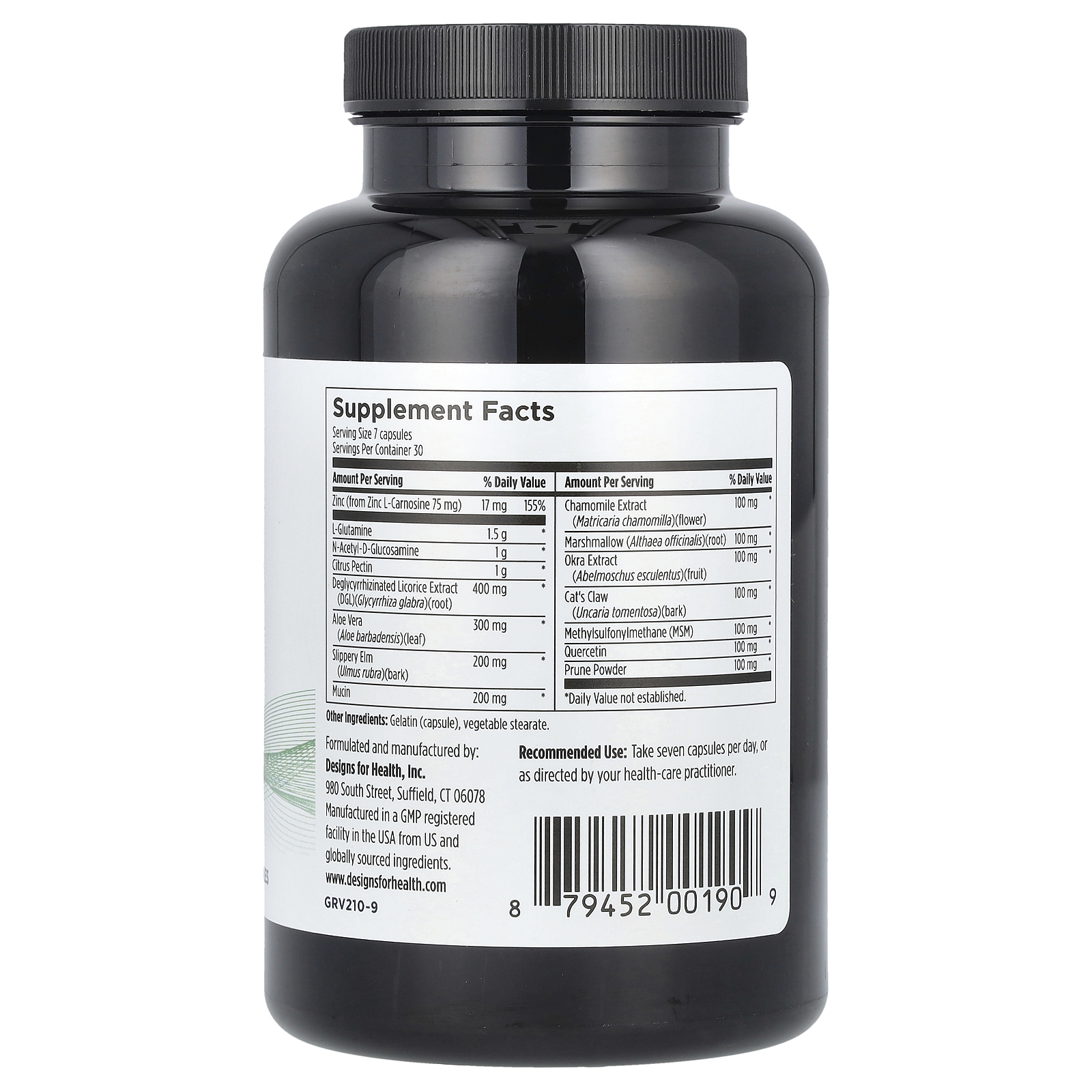 GI Revive®, 210 Capsules