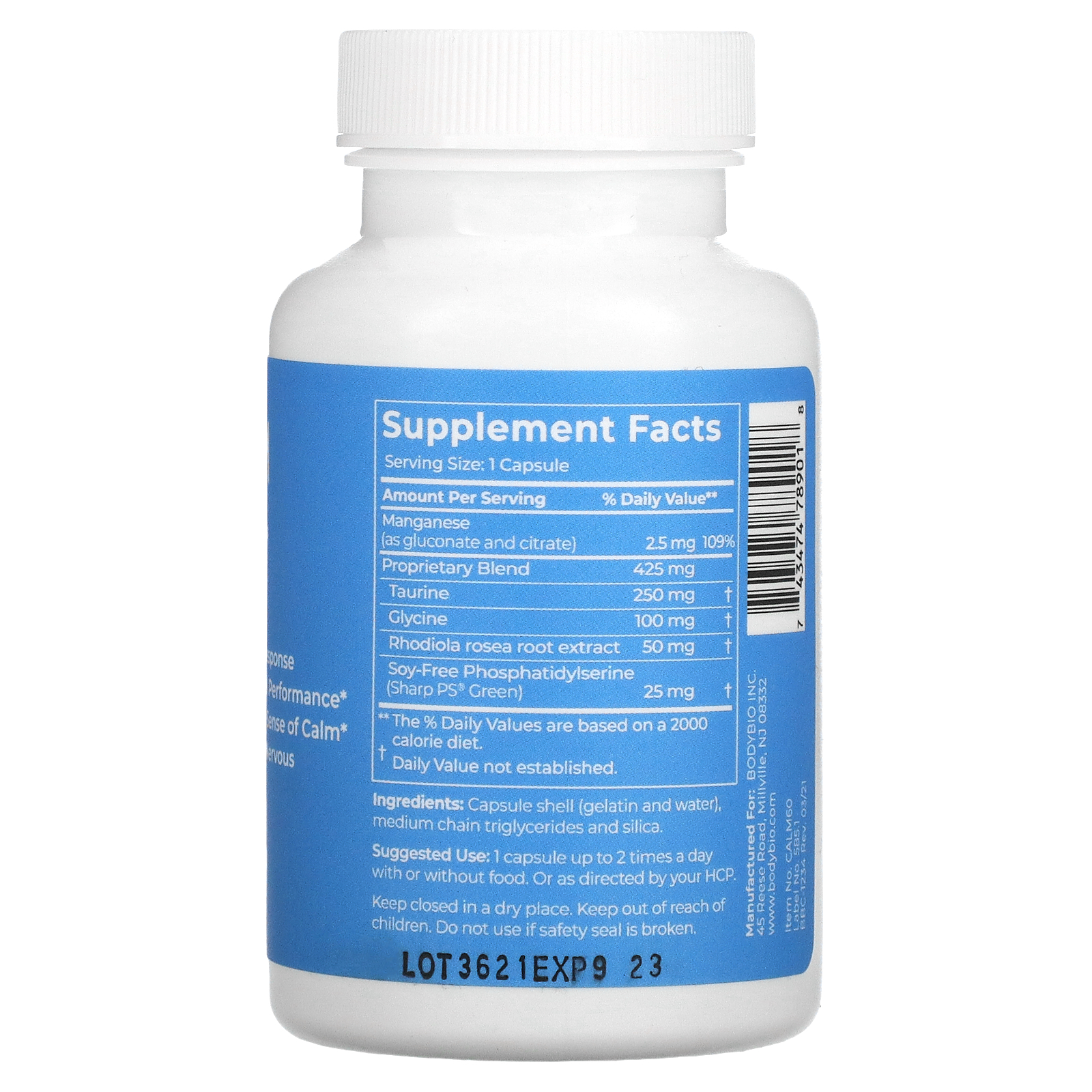 Calm, 60 Capsules
