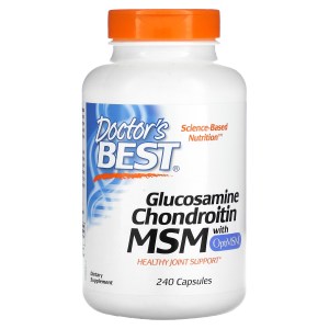 Glucosamine Chondroitin MSM with OptiMSM®, 240 Veggie Capsules Glucosamine Chondroitin MSM with OptiMSM®, 240 Veggie Capsules