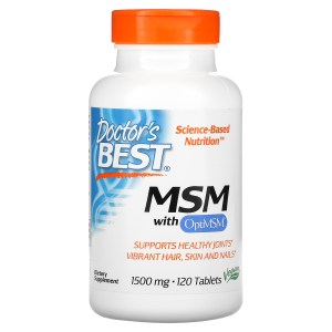MSM with OptiMSM®, 1,500 mg, 120 Tablets MSM with OptiMSM®, 1,500 mg, 120 Tablets