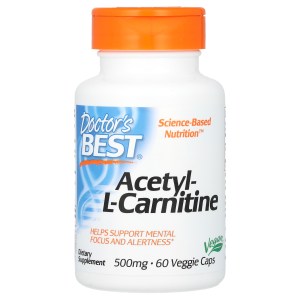 Acetyl-L-Carnitine, 60 Veggie Caps (500 mg Per capsule) Acetyl-L-Carnitine, 60 Veggie Caps (500 mg Per capsule)