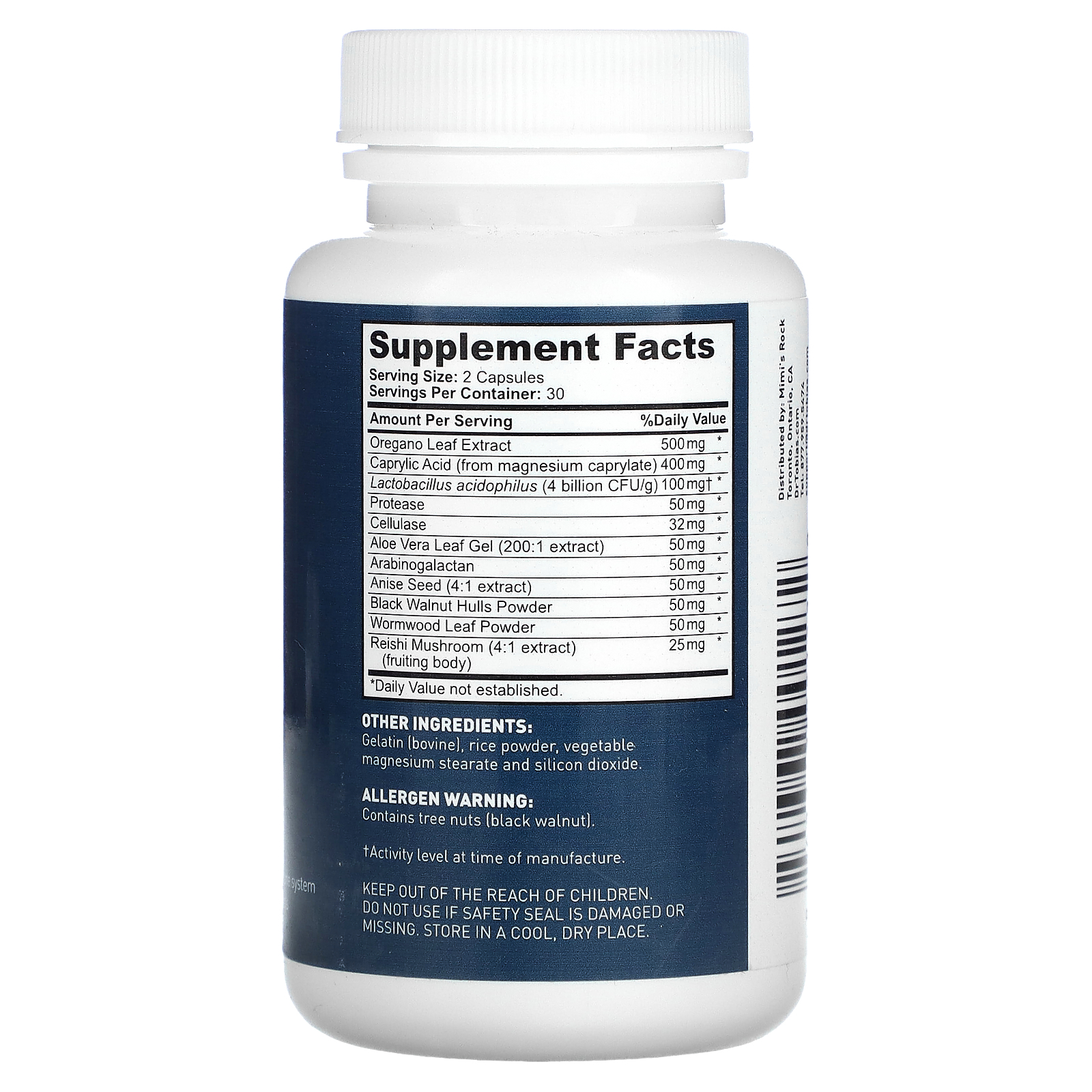 Candida Support, 60 Capsules