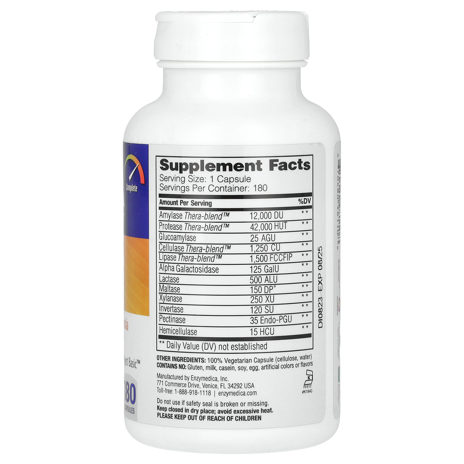 Digest Complete®, 180 Capsules