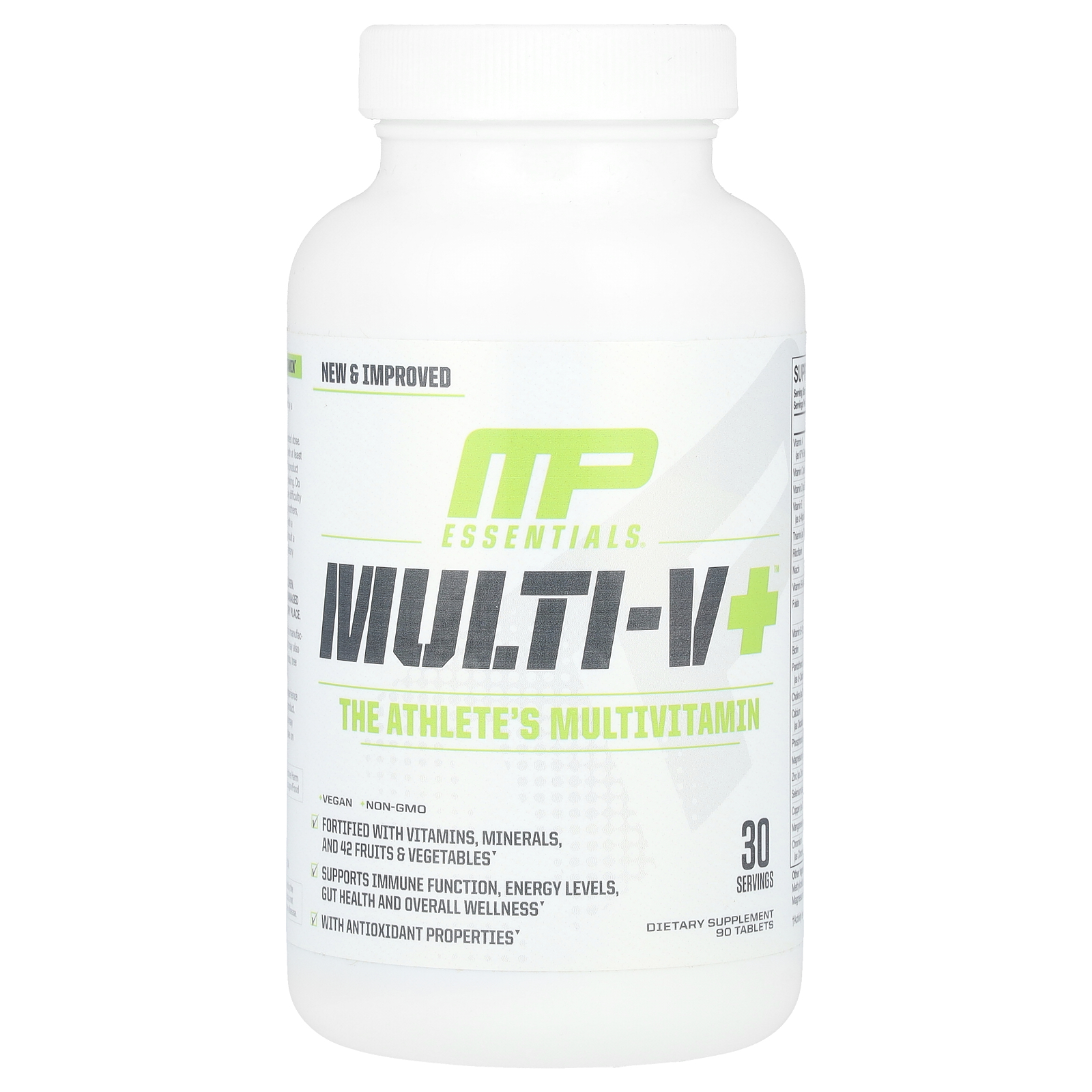 Essentials, Multi-V+, 90 Tablets