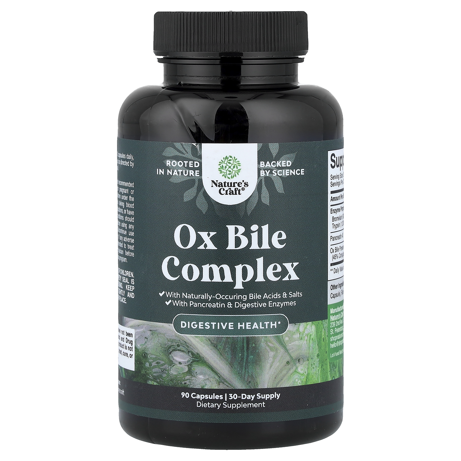 Ox Bile Complex, 90 Capsules