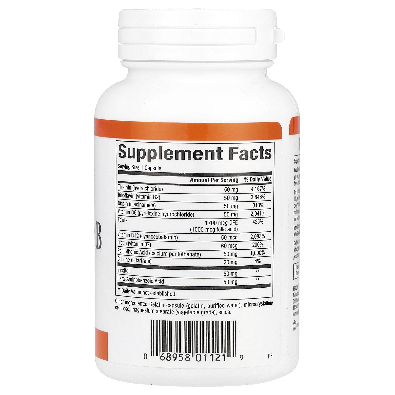 Hi Potency B Complex, 90 Capsules