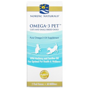 Omega-3 Pet™, For Small Dogs and Cats , 2 fl oz (60 ml) Omega-3 Pet™, For Small Dogs and Cats , 2 fl oz (60 ml)