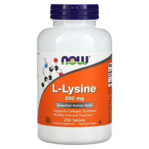L-Lysine, 500 mg, 250 Tablets L-Lysine, 500 mg, 250 Tablets