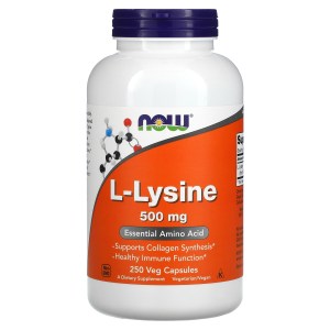 L-Lysine, 500 mg, 250 Veg Capsules L-Lysine, 500 mg, 250 Veg Capsules