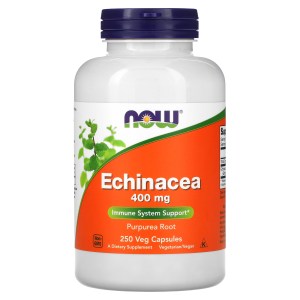 Echinacea, 250 Veg Capsules (400 mg per Capsule) Echinacea, 250 Veg Capsules (400 mg per Capsule)