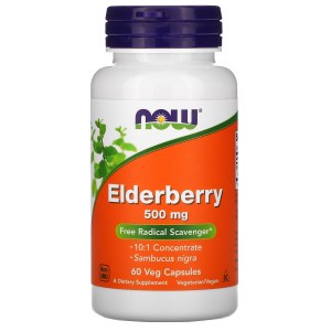 Elderberry, 500 mg, 60 Veg Capsules Elderberry, 500 mg, 60 Veg Capsules