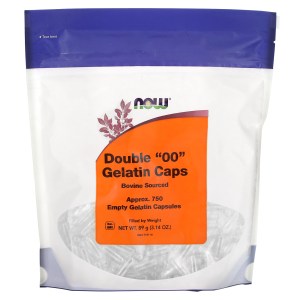 Double “00” Gelatin Caps, Approx. 750 Empty Gelatin Capsules Double “00” Gelatin Caps, Approx. 750 Empty Gelatin Capsules