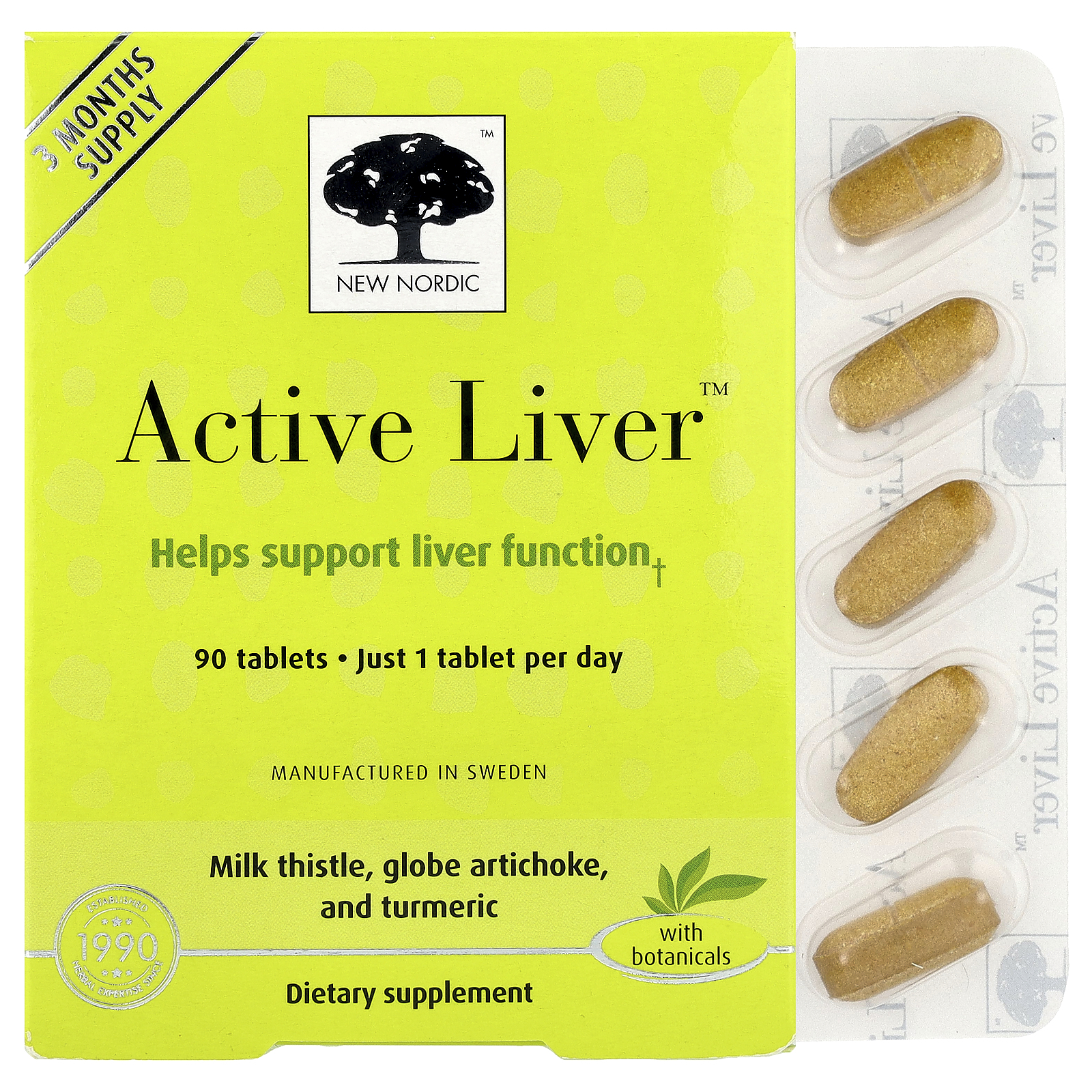 Active Liver™, 90 Tablets