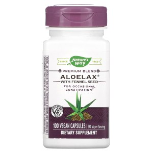 Aloelax® with Fennel Seed, 100 Vegan Capsules Aloelax® with Fennel Seed, 100 Vegan Capsules