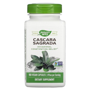 Cascara Sagrada, 270 mg, 180 Vegan Capsules Cascara Sagrada, 270 mg, 180 Vegan Capsules