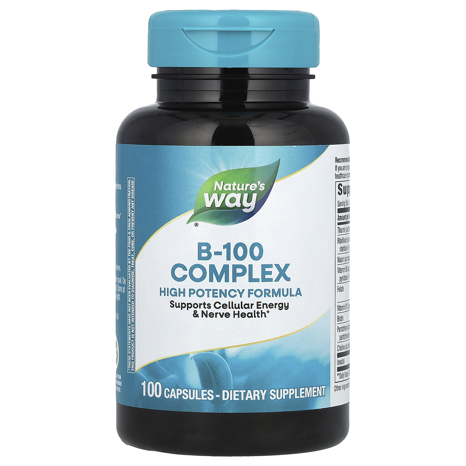 B-100 Complex, 100 Capsules