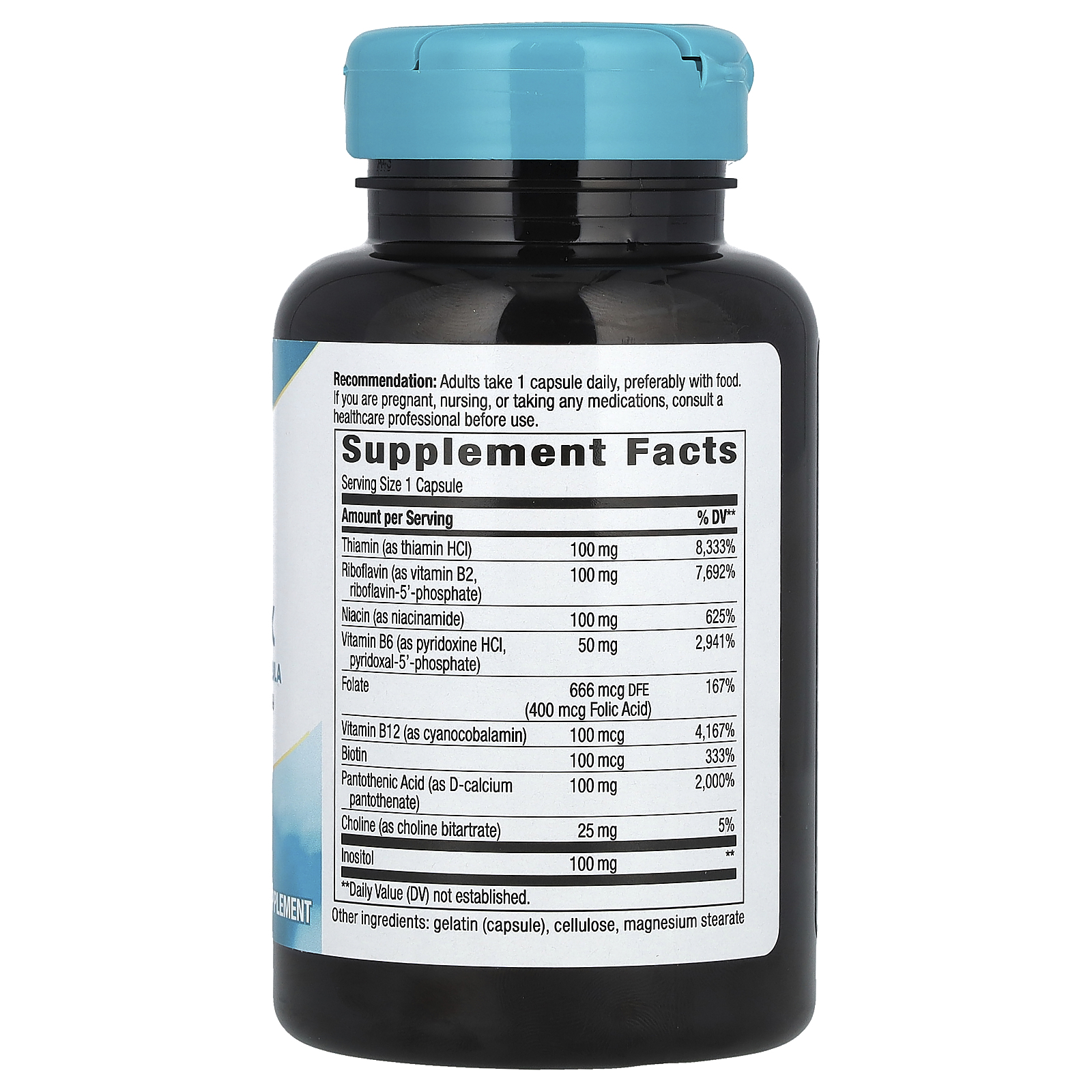 B-100 Complex, 100 Capsules