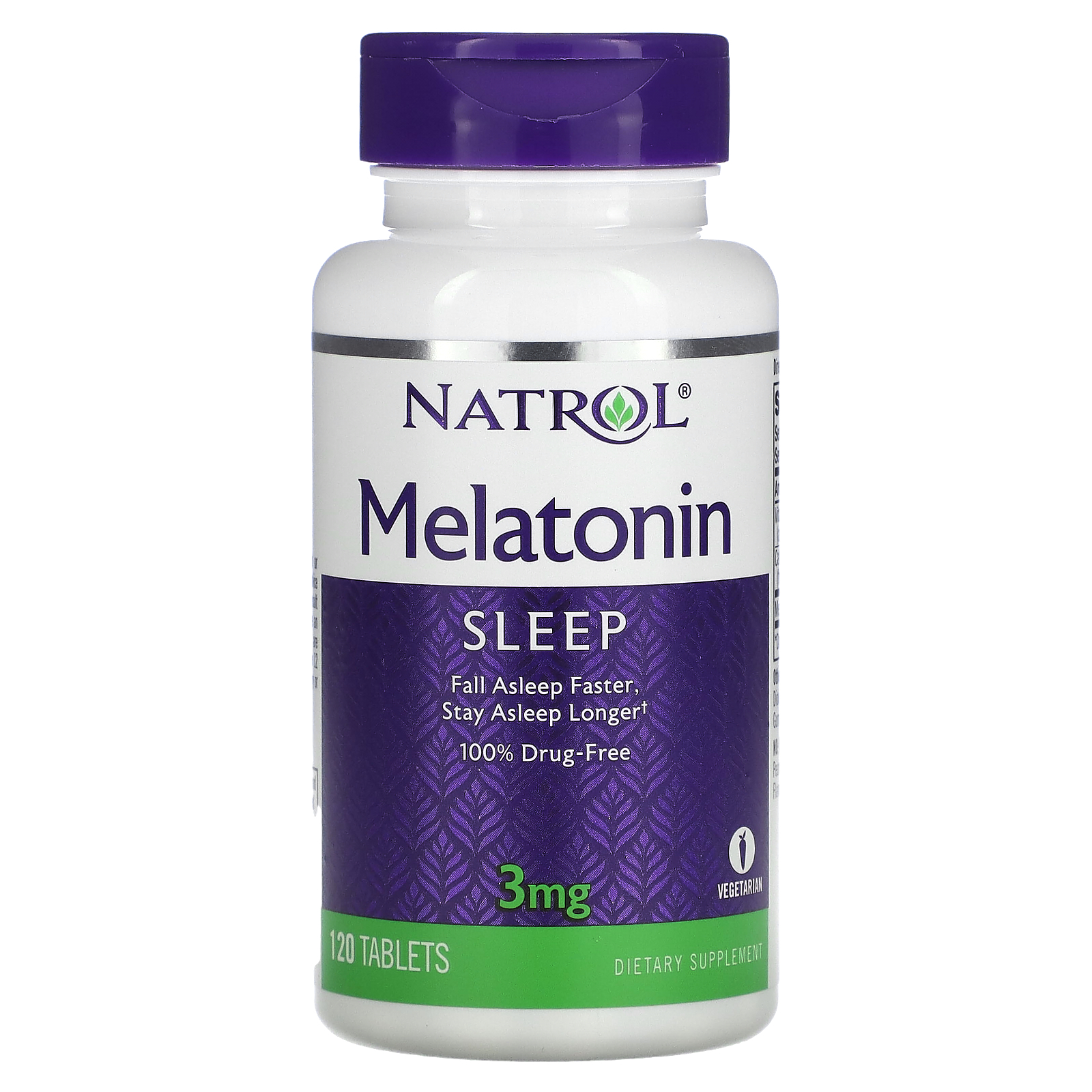 Melatonin, 3 mg, 120 Tablets