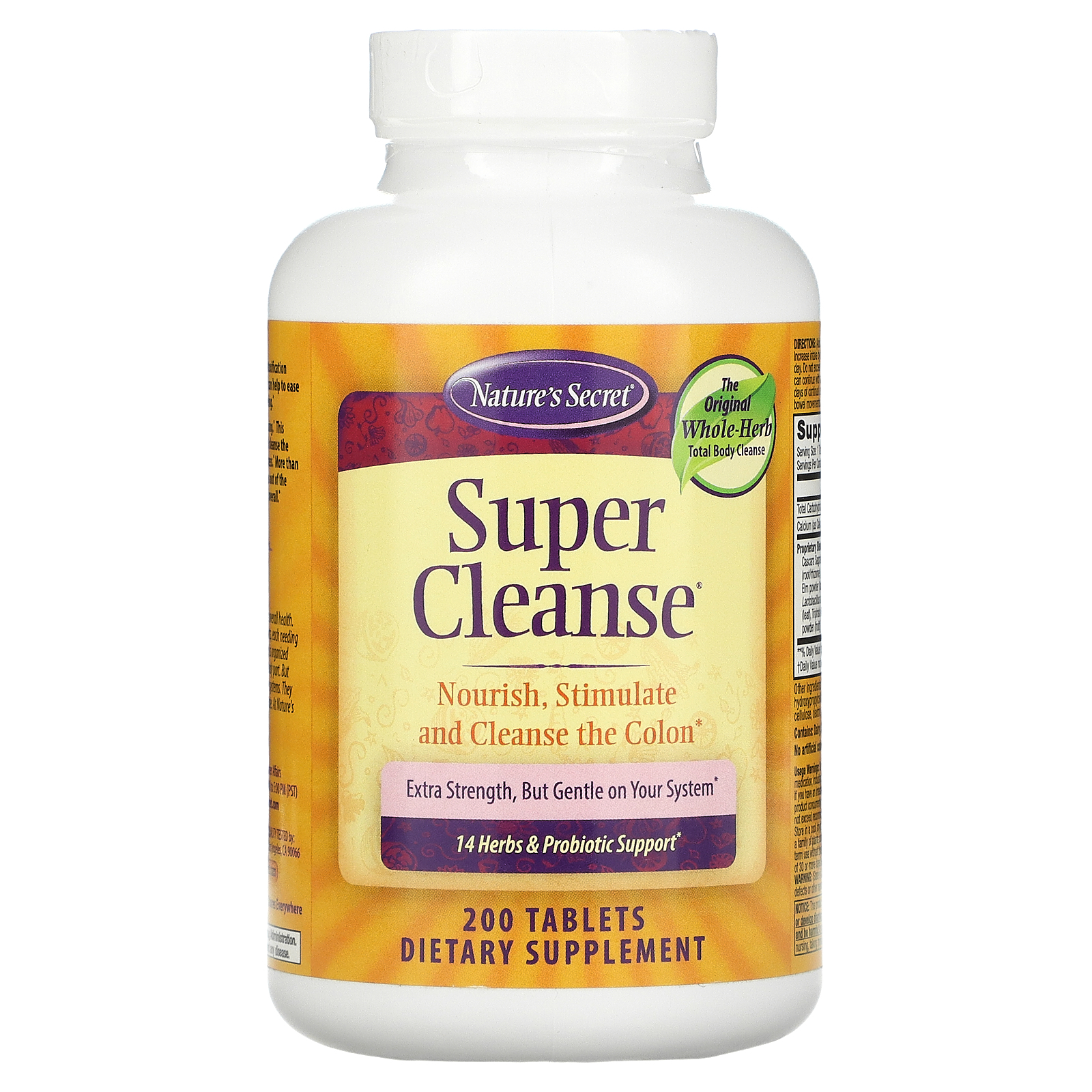 Super Cleanse®, 200 Tablets