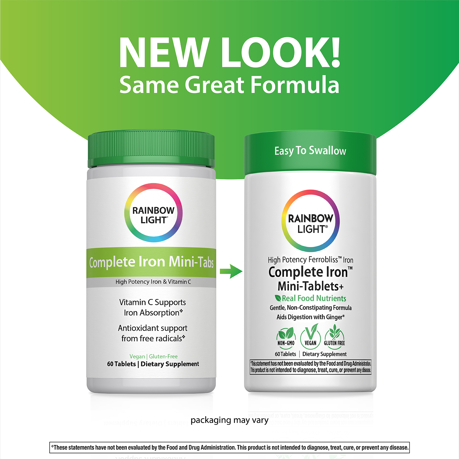 Complete Iron™ Mini-Tablets+, 60 Tablets