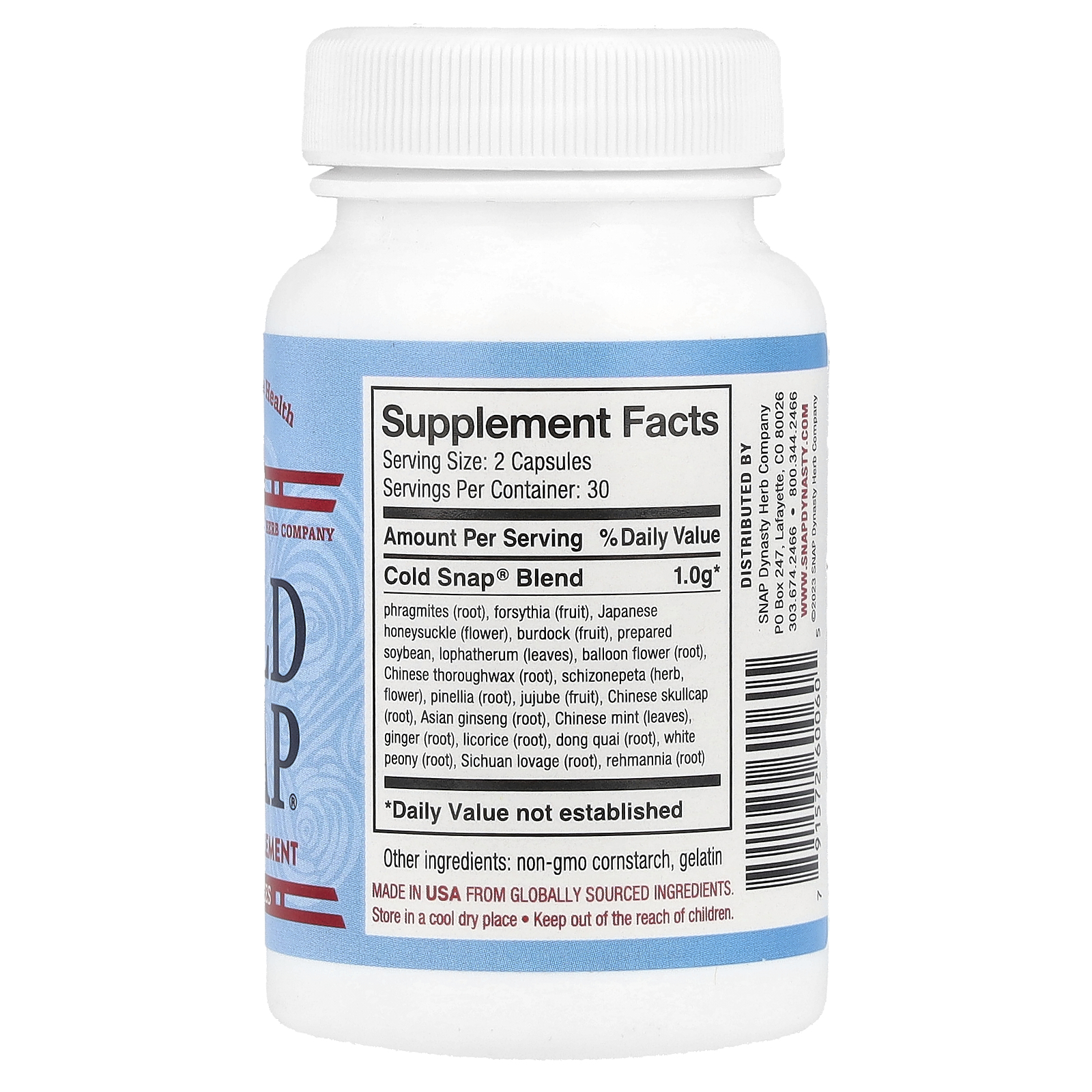Cold Snap®, 60 Capsules