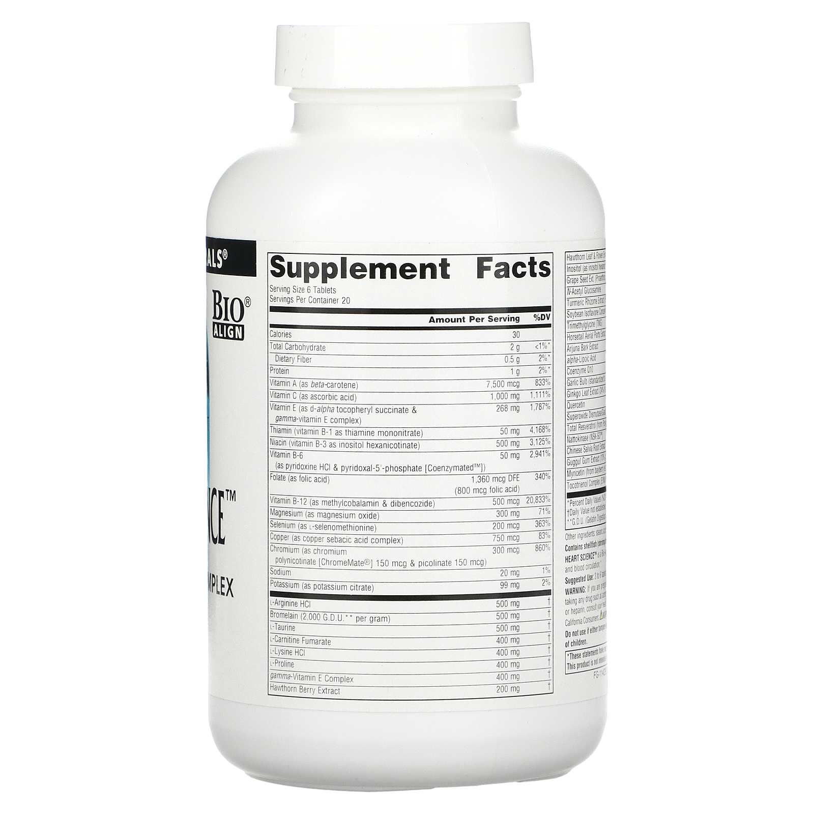 HeartScience™, Multi-Nutrient Complex, 120 Tablets