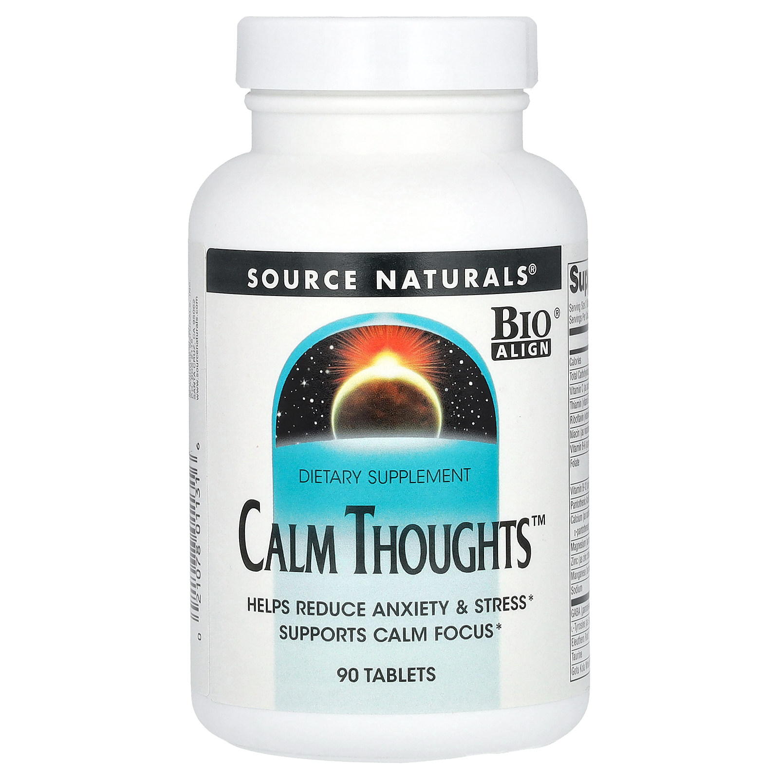 Calm Thoughts™, 90 Tablets