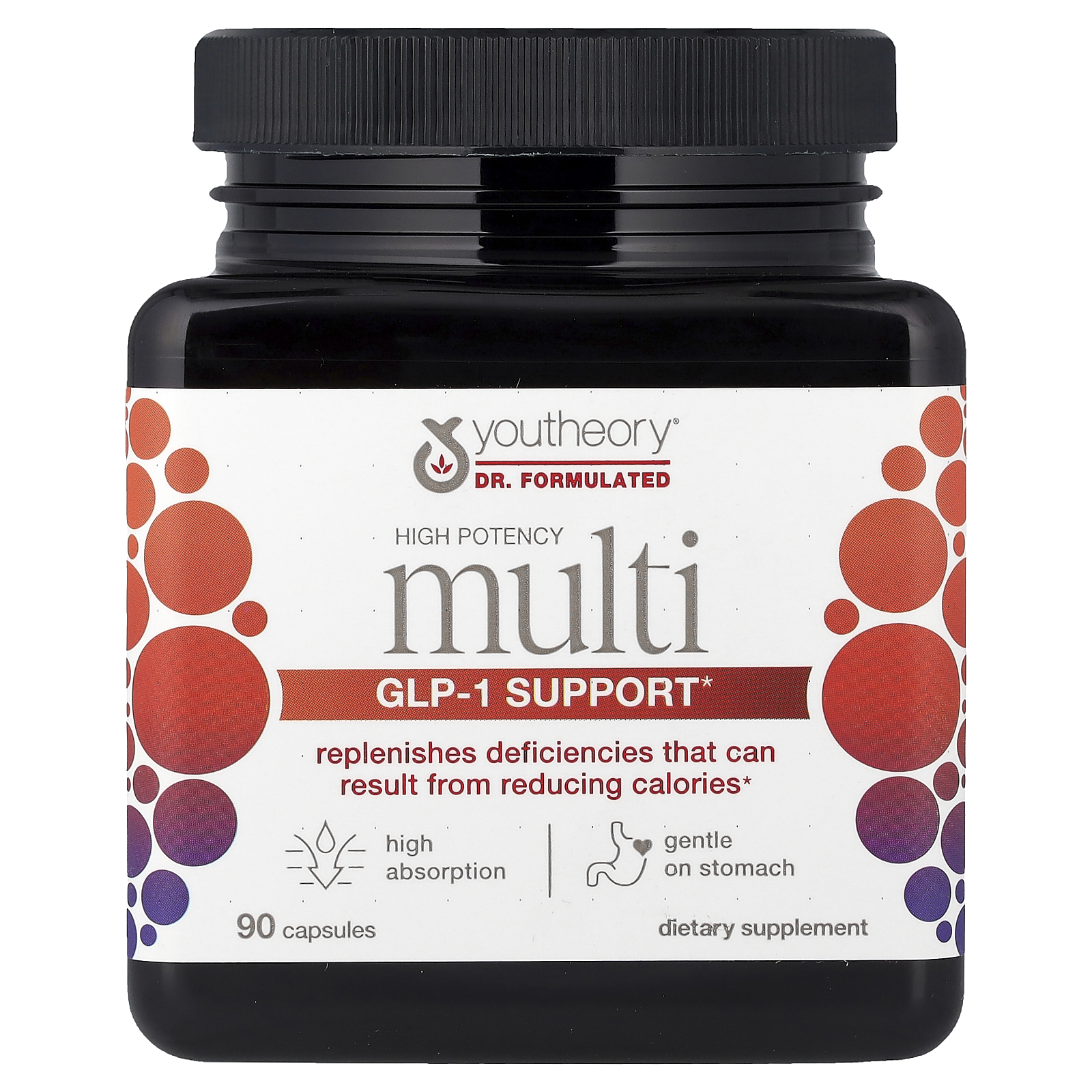 Multi, GLP-1 Support, 90 Capsules