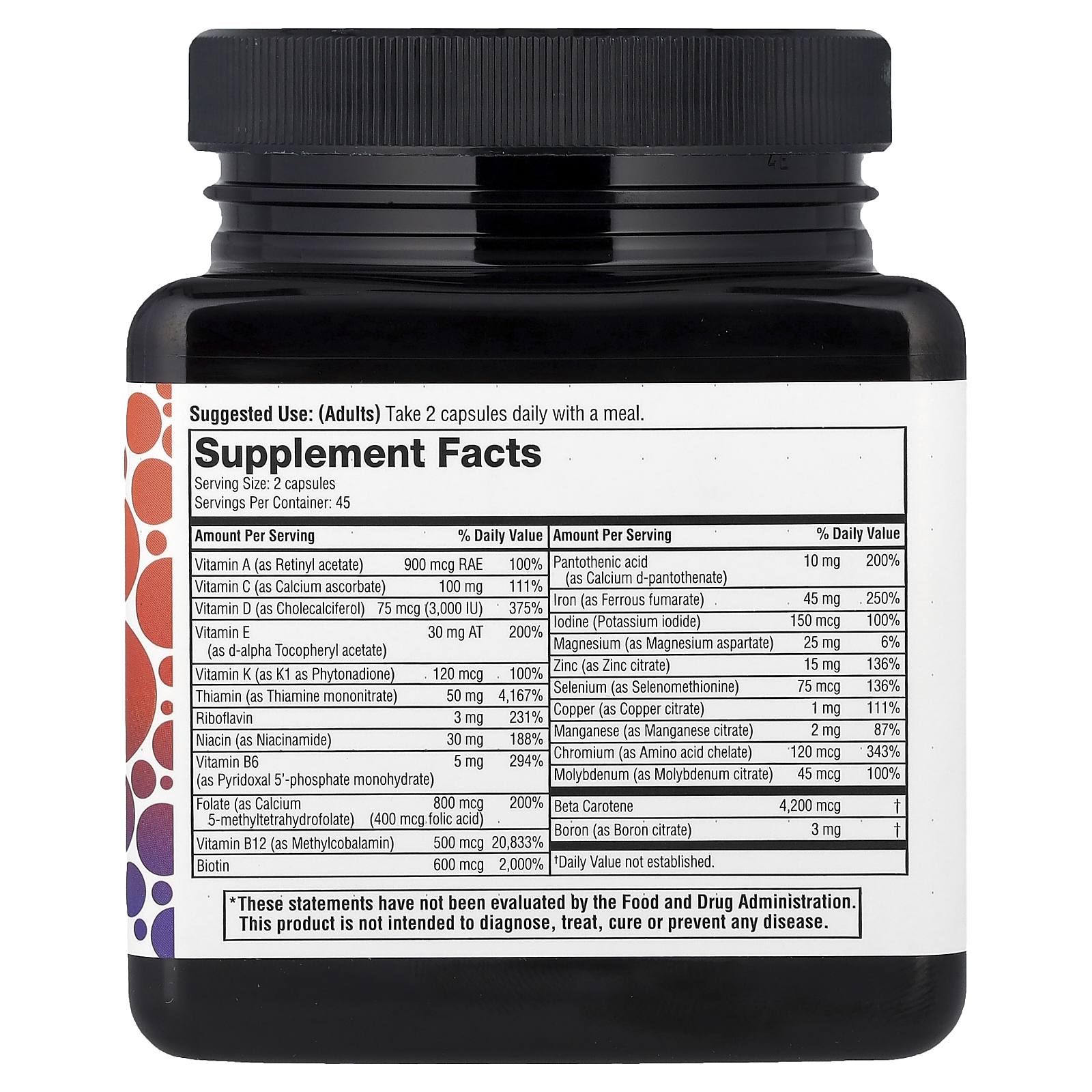 Multi, GLP-1 Support, 90 Capsules
