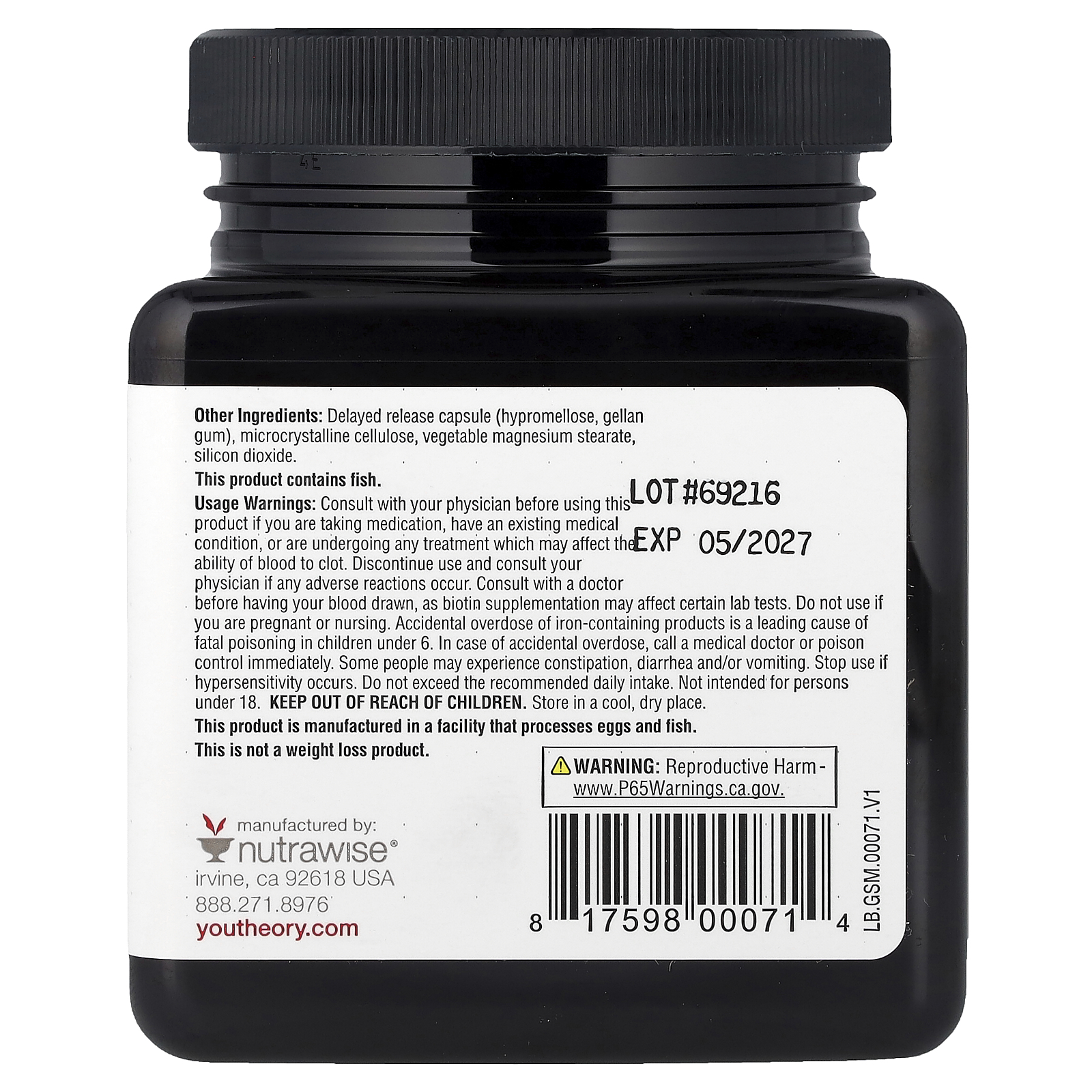 Multi, GLP-1 Support, 90 Capsules