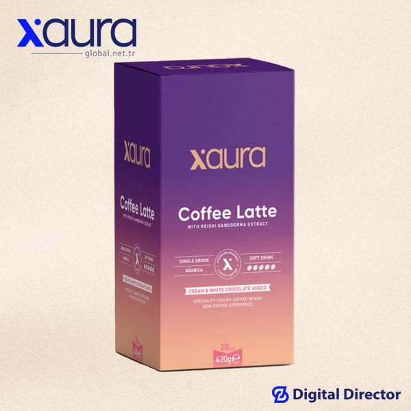 Xaura Global Coffee Latte Reishi Mantarlı Kahve Xaura Global Coffee Latte Reishi Mantarlı Kahve