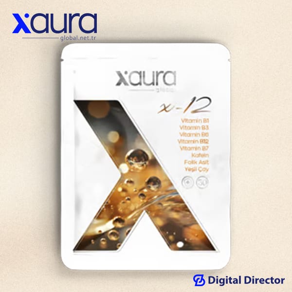Xaura Global X 12 Transdermal Bant Gün Boyu Enerji Bandı Xaura Global X 12 Transdermal Bant Gün Boyu Enerji Bandı