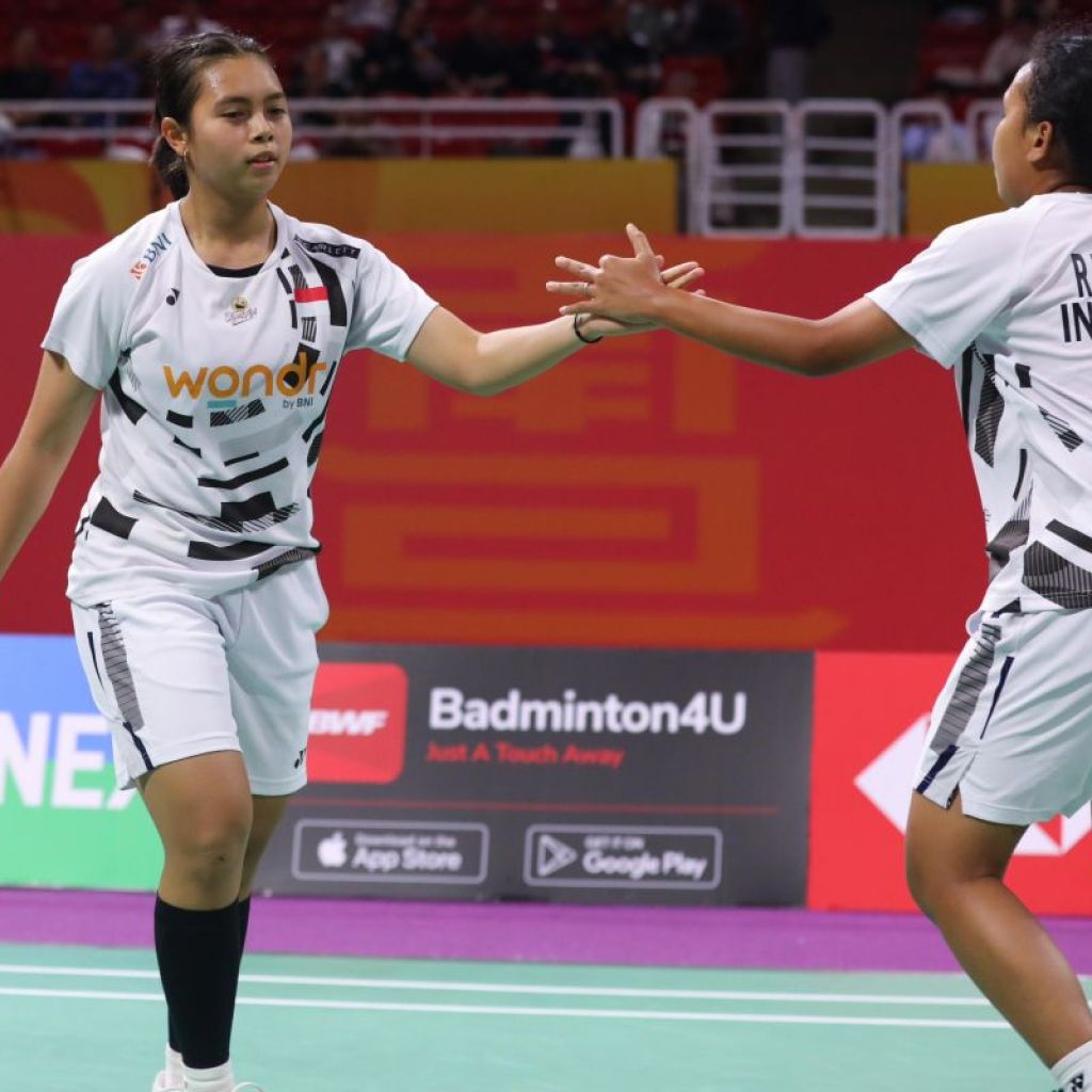 Isyana/Rinjani raih perunggu di Kejuaraan Dunia Junior 2024 Isyana/Rinjani raih perunggu di Kejuaraan Dunia Junior 2024