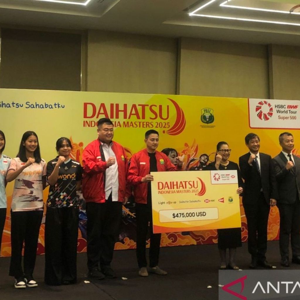 Tiket Indonesia Masters 2025 mulai dijual hari ini Tiket Indonesia Masters 2025 mulai dijual hari ini