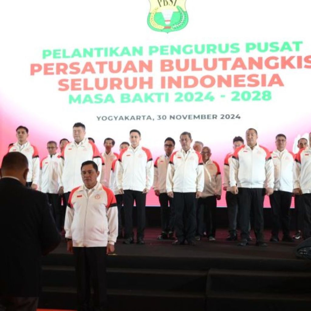 PP PBSI umumkan kepengurusan periode 2024-2028 PP PBSI umumkan kepengurusan periode 2024-2028
