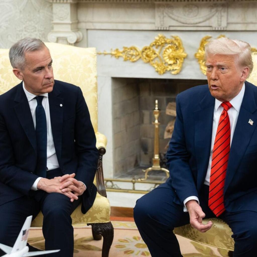 ‘அமெரிக்காவுடன் இணைந்தால் கோல்டன் டோம் பாதுகாப்பு இலவசம்’ – கனடாவுக்கு ட்ரம்ப் சலுகை! ‘அமெரிக்காவுடன் இணைந்தால் கோல்டன் டோம் பாதுகாப்பு இலவசம்’ – கனடாவுக்கு ட்ரம்ப் சலுகை!