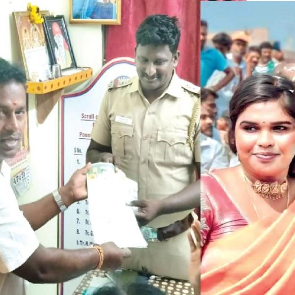 திருப்புவனம் வழக்கில் தொடர்புபடுத்தி அவதூறு: காவல்நிலையத்தில் பாஜக பெண் நிர்வாகி புகார் திருப்புவனம் வழக்கில் தொடர்புபடுத்தி அவதூறு: காவல்நிலையத்தில் பாஜக பெண் நிர்வாகி புகார்