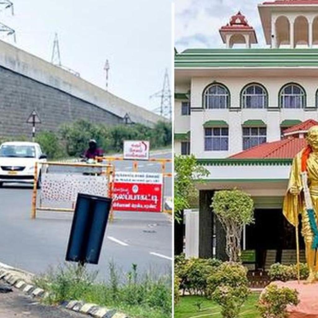 தனியார் விளம்பர பேரிகார்டுகளை அகற்றக் கோரிய வழக்கு: நெடுஞ்சாலைத் துறை பதிலளிக்க ஐகோர்ட் உத்தரவு தனியார் விளம்பர பேரிகார்டுகளை அகற்றக் கோரிய வழக்கு: நெடுஞ்சாலைத் துறை பதிலளிக்க ஐகோர்ட் உத்தரவு