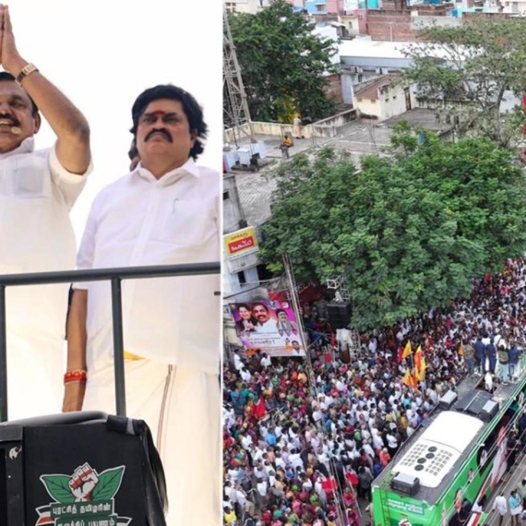 “ஒரே கொள்கை எனில் திமுகவிலேயே அதன் கூட்டணி கட்சிகள் இணைந்து விடலாமே!” – பழனிசாமி பேச்சு “ஒரே கொள்கை எனில் திமுகவிலேயே அதன் கூட்டணி கட்சிகள் இணைந்து விடலாமே!” – பழனிசாமி பேச்சு