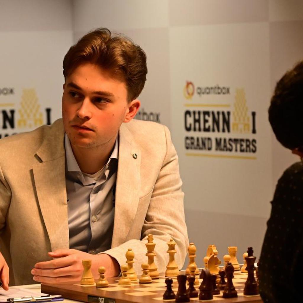 சென்னை கிராண்ட் மாஸ்டர்ஸ் செஸ் போட்டி: வின்சென்ட் கீமர் 4 புள்ளிகளுடன் முன்னிலை சென்னை கிராண்ட் மாஸ்டர்ஸ் செஸ் போட்டி: வின்சென்ட் கீமர் 4 புள்ளிகளுடன் முன்னிலை