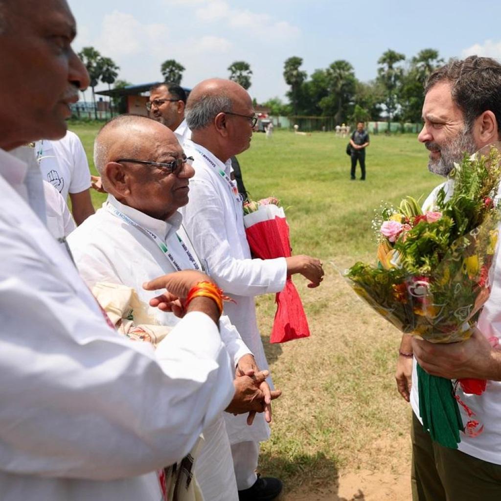 பிஹாரில் ராகுல் காந்தியின் வாக்காளர் அதிகார நடைபயணம்: தொடங்கி வைக்கும் லாலு பிரசாத் யாதவ்! பிஹாரில் ராகுல் காந்தியின் வாக்காளர் அதிகார நடைபயணம்: தொடங்கி வைக்கும் லாலு பிரசாத் யாதவ்!