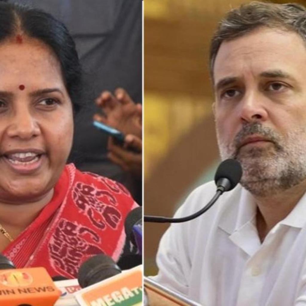 “போலி செய்திகளை மக்களிடம் சேர்க்க முயற்சி” – ராகுல் காந்தி மீது வானதி சீனிவாசன் விமர்சனம் “போலி செய்திகளை மக்களிடம் சேர்க்க முயற்சி” – ராகுல் காந்தி மீது வானதி சீனிவாசன் விமர்சனம்