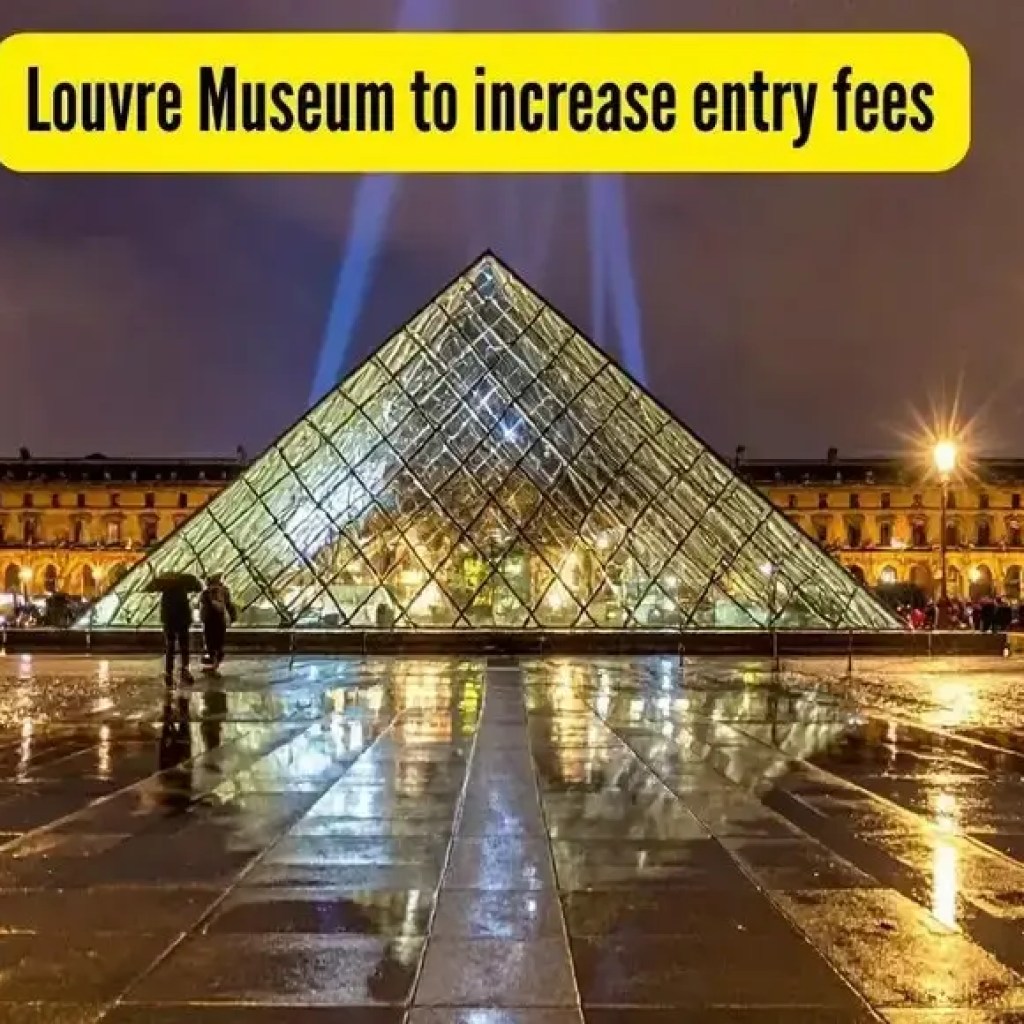 பாரிஸ் பயண எச்சரிக்கை: லூவ்ரே அருங்காட்சியகம் 2026 இல் ஐரோப்பிய ஒன்றியம் அல்லாத பார்வையாளர்களுக்கான நுழைவு கட்டணத்தை அதிகரிக்க தயாராக உள்ளது | – டைம்ஸ் ஆஃப் இந்தியா பாரிஸ் பயண எச்சரிக்கை: லூவ்ரே அருங்காட்சியகம் 2026 இல் ஐரோப்பிய ஒன்றியம் அல்லாத பார்வையாளர்களுக்கான நுழைவு கட்டணத்தை அதிகரிக்க தயாராக உள்ளது | – டைம்ஸ் ஆஃப் இந்தியா